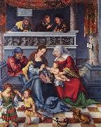Lucas Cranach the Elder Torgauer Ferstenaltar USA oil painting artist